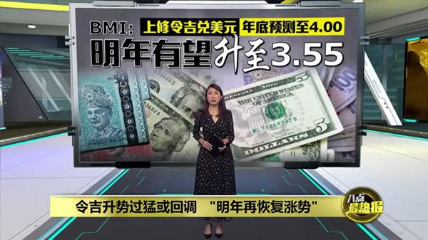 美联储降息大马经济可期 令吉破4.0不是梦? | 八点最热报